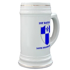 1B345IR - M01 - 03 - DUI - 1st Battalion - 345th Infantry Regiment with text Stein - Click Image to Close
