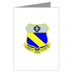 1B349R - M01 - 02 - DUI - 1st Battalion - 349th Regiment Greeting Cards (Pk of 20) - Click Image to Close