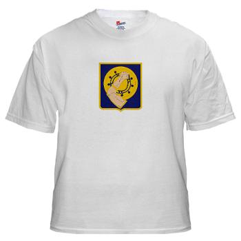 1B34A - A01 - 04 - DUI - 1st Battalion, 34th Armor - White T-Shirt