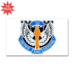 1B351AR - M01 - 01 - DUI - 1st Battalion - 351st Aviation Regiment Sticker (Rectangle 10 pk)