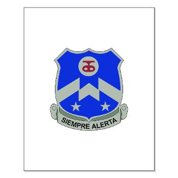 1B357IR - M01 - 02 - DUI - 1st Battalion - 357th Infantry Regiment - Small Poster