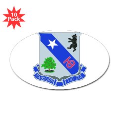 1B360R - M01 - 01 - DUI - 1st Bn - 360th Infantry Regt - Sticker (Oval 10 pk) - Click Image to Close