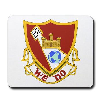 1B361R - M01 - 03 - DUI - 1st Bn - 361st Engineer Regt with text - Mousepad