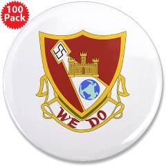 1B361R - M01 - 01 - DUI - 1st Bn - 361st Engineer Regt 3.5" Button (100 pack) - Click Image to Close