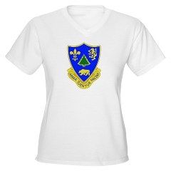 1B362R - A01 - 04 - DUI - 1st Bn - 362nd ADA Regt - Women's V-Neck T-Shirt