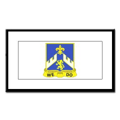 1B363RCSCSS - M01 - 02 - DUI - 1st Battalion - 363rd Regiment CS/ CSS - Small Framed Print