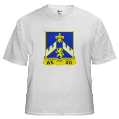 1B363RCSCSS - A01 - 04 - DUI - 1st Battalion - 363rd Regiment CS/ CSS - White T-Shirt - Click Image to Close