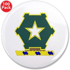 1B36IR - M01 - 01 - DUI - 1st Battalion - 36th Infantry Regiment 3.5" Button (100 pack)