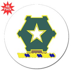 1B36IR - M01 - 01 - DUI - 1st Battalion - 36th Infantry Regiment 3" Lapel Sticker (48 pk)