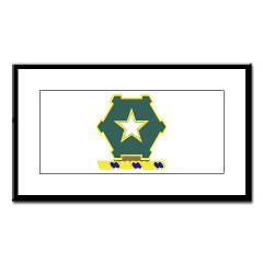 1B36IR - M01 - 02 - DUI - 1st Battalion - 36th Infantry Regiment Small Framed Print
