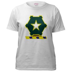 1B36IR - A01 - 04 - DUI - 1st Battalion - 36th Infantry Regiment Women's T-Shirt