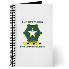 1B36IR - M01 - 02 - DUI - 1st Battalion - 36th Infantry Regiment with Text Journal