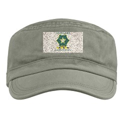1B36IR - A01 - 01 - DUI - 1st Battalion - 36th Infantry Regiment with Text Military Cap