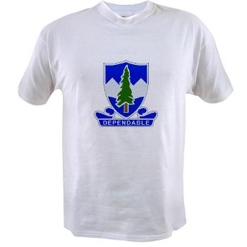 1B383RCSCSS - A01 - 04 -DUI - 1st Battalion - 383rd Regiment (CS/CSS) - Value T-Shirt