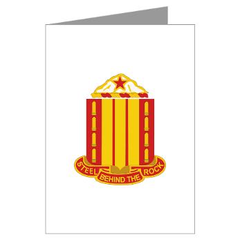 1B38FAR - M01 - 02 - 1st Battalion, 38th Field Artillery Greeting Cards (Pk of 10)