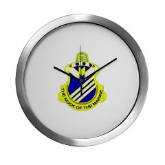 1B38IR - M01 - 03 - DUI - 1st Battalion - 38th Infantry Regiment Modern Wall Clock
