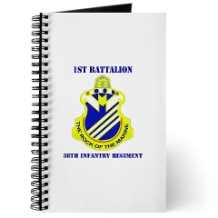 1B38IR - M01 - 02 - DUI - 1st Bn - 38th Infantry Regt with Text - Journal