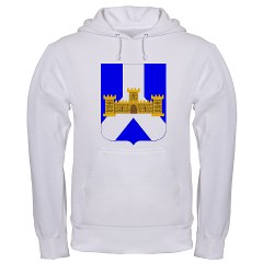 1B393IR - A01 - 03 - DUI - 1st Battalion - 393rd Infantry Regiment Hooded Sweatshirt - Click Image to Close