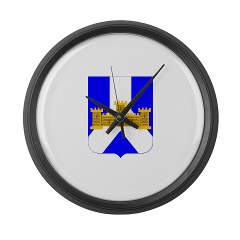 1B393IR - M01 - 03 - DUI - 1st Battalion - 393rd Infantry Regiment Large Wall Clock - Click Image to Close