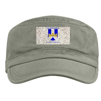1B393RI - A01 - 01 - DUI - 1st Battalion - 393rd Infantry Regiment with Text - Military Cap