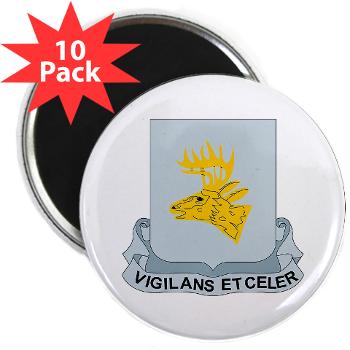 1B395ER - M01 - 01 - DUI - 1st Bn - 395th Engineer Regt With text - 2.25" Magnet (10 pack)