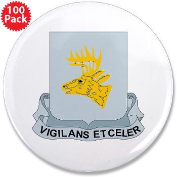 1B395ER - M01 - 01 - DUI - 1st Bn - 395th Engineer Regt With text - 3.5" Button (100 pack)