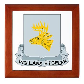 1B395ER - M01 - 03 - DUI - 1st Bn - 395th Engineer Regt With text - Keepsake Box - Click Image to Close
