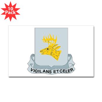 1B395ER - M01 - 01 - DUI - 1st Bn - 395th Engineer Regt With text - Sticker (Rectangle 10 pk) - Click Image to Close