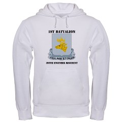1B395RLS - A01 - 03 - DUI - 1st Bn - 395th Engineer Regt with Text - Hooded Sweatshirt - Click Image to Close