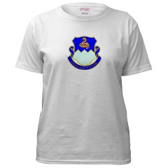 1B411R - A01 - 04 - DUI - 1st Battalion, 411th Regiment (Logistics Support) - Women's T-Shirt