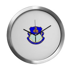 1B411R - M01 - 03 - DUI - 1st Battalion - 411th Regiment (LS) Modern Wall Clock