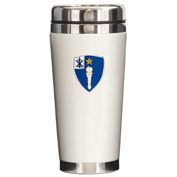1B46IR - M01 - 03 -DUI - 1st Battalion - 46th Infantry Regiment - Ceramic Travel Mug