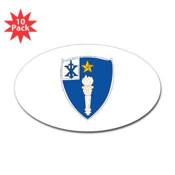 1B46IR - M01 - 01 -DUI - 1st Battalion - 46th Infantry Regiment - Sticker (Oval 10 pk)