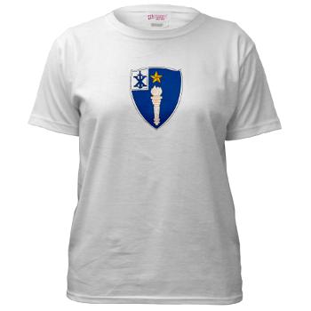 1B46IR - A01 - 04 -DUI - 1st Battalion - 46th Infantry Regiment - Women's T-Shirt