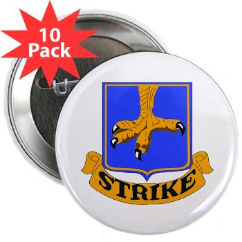 1B502IR - M01 - 01 - DUI - 1st Battalion - 502nd Infantry Regiment - 2.25" Button (10 pack)