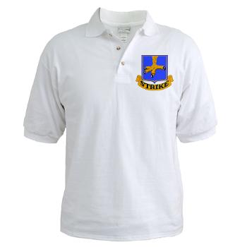 1B502IR - A01 - 04 - DUI - 1st Battalion - 502nd Infantry Regiment - Golf Shirt