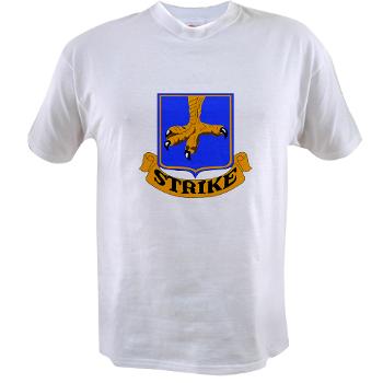 1B502IR - A01 - 04 - DUI - 1st Battalion - 502nd Infantry Regiment - Value T-Shirt