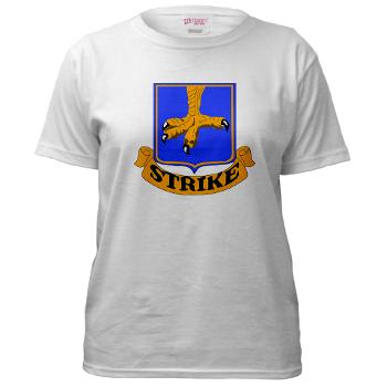 1B502IR - A01 - 04 - DUI - 1st Battalion - 502nd Infantry Regiment - Women's T-Shirt