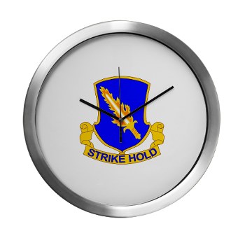 1B504PIR - M01 - 03 - DUI - 1st Bn - 504th Parachute Infantry Regt - Modern Wall Clock