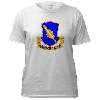 1B504PIR - A01 - 04 - DUI - 1st Bn - 504th Parachute Infantry Regt - Women's T-Shirt