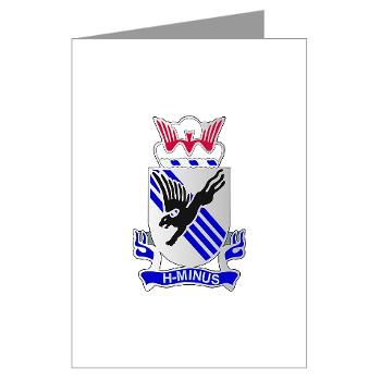 1B505PIR - M01 - 02 - DUI - 1st Battalion, 505th Parachute Infantry Regiment Greeting Cards (Pk of 10)