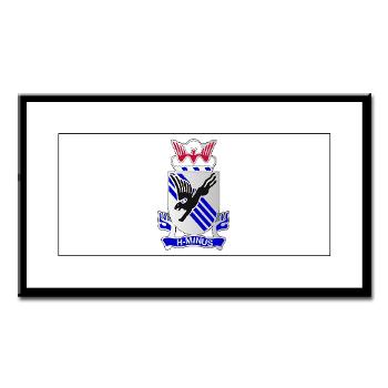 1B505PIR - M01 - 02 - DUI - 1st Battalion, 505th Parachute Infantry Regiment Small Framed Print