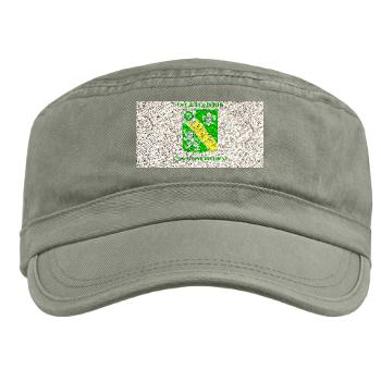 1B63AR - A01 - 01 - DUI - 1st Bn - 63rd Armor Regt with Text Military Cap - Click Image to Close