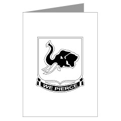 1B64AR - M01 - 02 - DUI - 1st Bn - 64th Armor Regt Greeting Cards (Pk of 10) - Click Image to Close