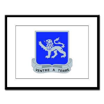1B68AR - M01 - 02 - DUI - 1st Bn - 68th Armor Regiment Large Framed Print - Click Image to Close