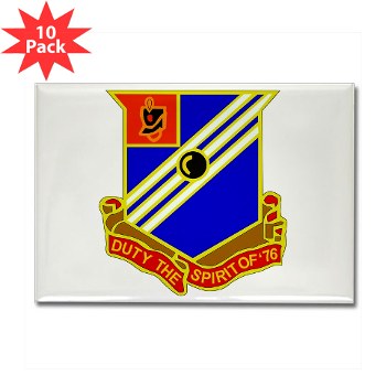 1B76FAR - M01 - 01 - DUI - 1st Bn - 76th FA Regt - Rectangle Magnet (10 pack) - Click Image to Close