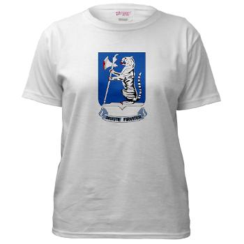 1B77AR - A01 - 04 - DUI - 1st Bn - 77th Armor Regt - Women's T-Shirt