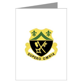 1B81AR - M01 - 02 - DUI - 1st Battalion - 81st Armor Regiment - Greeting Cards (Pk of 10) - Click Image to Close