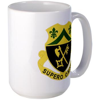 1B81AR - M01 - 03 - DUI - 1st Battalion - 81st Armor Regiment - Large Mug