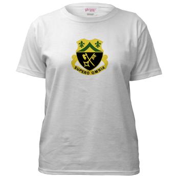 1B81AR - A01 - 04 - DUI - 1st Battalion - 81st Armor Regiment - Women's T-Shirt